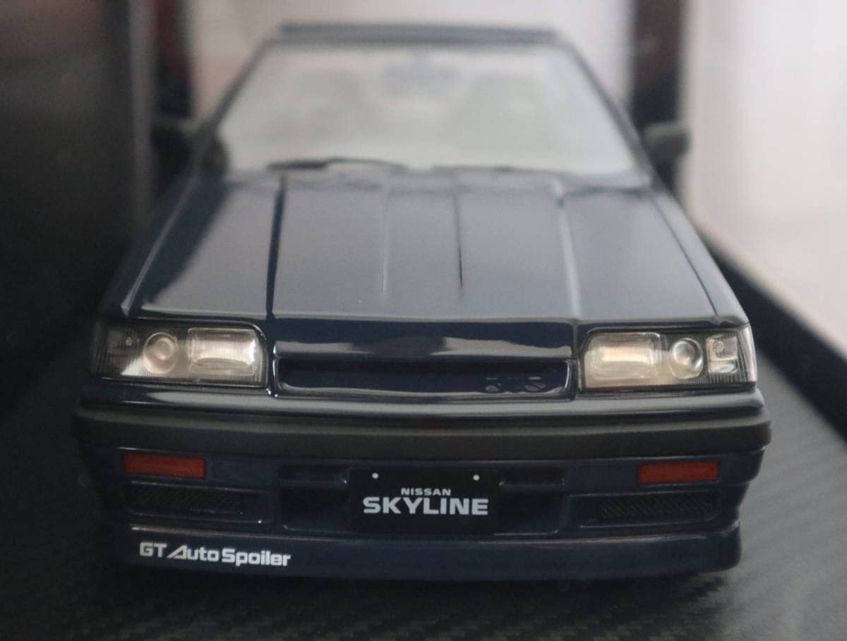 IG0995 ignition model 1/18 スカイライン GTS-R 1/18 Ignition Model Nissan Skyline GTS-R R31 Blue Black w